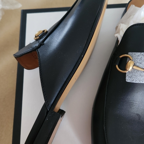 GUCCI PRINCETOWN HORSEBIT MULES NEW IN BOX - Picture 4 of 12